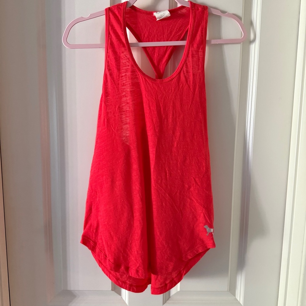 Victoria's Secret Vibrant Red Tank Top